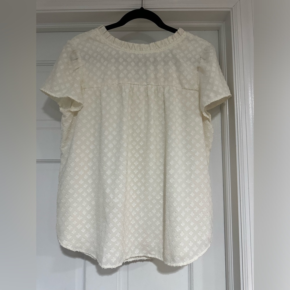 Cream blouse - Picture 1 of 5